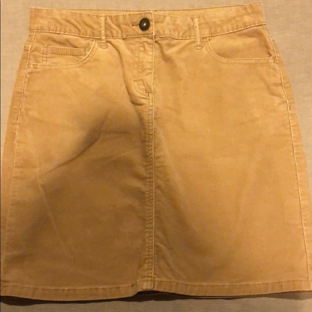 Lord & Taylor Corduroy Skirt